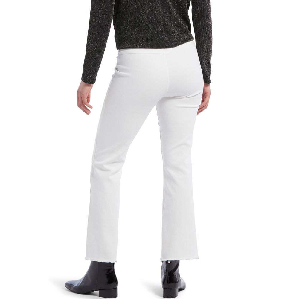 HUE Denim Cropped Flare Skimmer Leggings - Picture 2 of 3